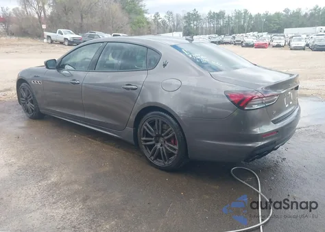 2022 Maserati Quattroporte Modena Q4 из США, поврежденный, VIN ZAM56YRM2N1383297